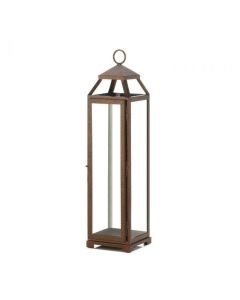 EXTRA TALL COPPER LANTERN